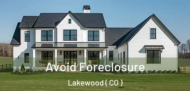  Avoid Foreclosure Lakewood ( CO )