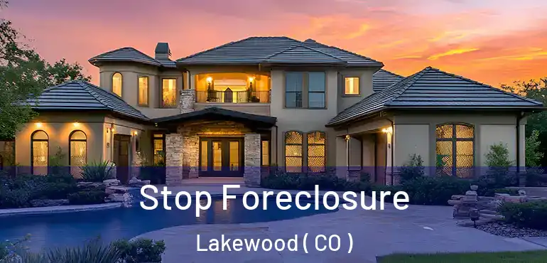 Stop Foreclosure Lakewood ( CO )